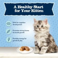 Blue Buffalo Baby Blue Healthy Growth Formula Grain-Free High Protein Chicken Recipe Kitten Wet Food, 3-oz Cans, Case Of 24 13 Blue Buffalo Baby Blue Healthy Growth Formula Grain-Free High Protein Chicken Recipe Kitten Wet Food, 3-oz Cans, Case Of 24 -Blue Buffalo Shop 502302 PT3. AC SS1800 V1647638490