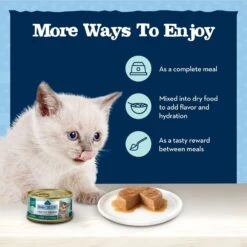 Blue Buffalo Baby Blue Healthy Growth Formula Grain-Free High Protein Chicken Recipe Kitten Wet Food, 3-oz Cans, Case Of 24 16 Blue Buffalo Baby Blue Healthy Growth Formula Grain-Free High Protein Chicken Recipe Kitten Wet Food, 3-oz Cans, Case Of 24 -Blue Buffalo Shop 502302 PT6. AC SS1800 V1647637026