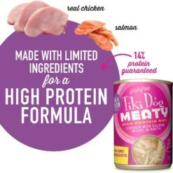 Tiki Dog Meaty Whole Foods Grain-Free Chicken & Salmon Shredded Canned Dog Food, 12-oz, Case Of 8 13 Tiki Dog Meaty Whole Foods Grain-Free Chicken & Salmon Shredded Canned Dog Food, 12-oz, Case Of 8 -Blue Buffalo Shop 505098 PT3. AC SS1800 V1648595787