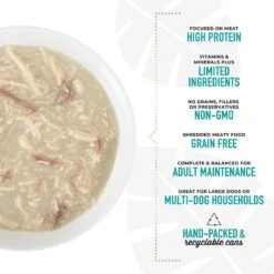 Tiki Dog Meaty Whole Foods Grain-Free Chicken & Beef Shredded Canned Dog Food, 12-oz, Case Of 8 14 Tiki Dog Meaty Whole Foods Grain-Free Chicken & Beef Shredded Canned Dog Food, 12-oz, Case Of 8 -Blue Buffalo Shop 505122 PT4. AC SS1800 V1648591002