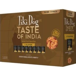 Tiki Dog Taste Of India! Grain-Free Chicken Masala Chunks In Gravy Canned Dog Food, 12-oz, Case Of 8 -Blue Buffalo Shop 505266 PT1. AC SS1800 V1648579606