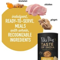 Tiki Dog Taste Of India! Grain-Free Chicken Masala Chunks In Gravy Canned Dog Food, 12-oz, Case Of 8 -Blue Buffalo Shop 505266 PT3. AC SS1800 V1648582892