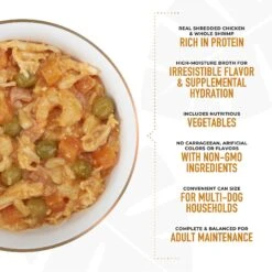 Tiki Dog Taste Of Spain! Grain-Free Chicken & Shrimp Paella Chunks In Gravy Canned Dog Food, 12-oz, Case Of 8 -Blue Buffalo Shop 505338 PT4. AC SS1800 V1648582888