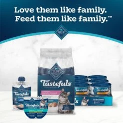 Blue Buffalo Tastefuls Sensitive Stomach Natural Chicken Adult Dry Cat Food -Blue Buffalo Shop 50765 PT8. AC SS1800 V1692642199