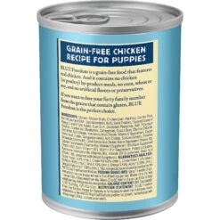 Blue Buffalo Freedom Puppy Chicken Recipe Grain-Free Canned Dog Food -Blue Buffalo Shop 50831 PT2. AC SS1800 V1585082493