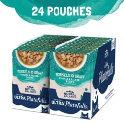 Natural Balance Platefulls Chicken & Salmon Formula In Gravy Grain-Free Cat Food Pouches 14 Natural Balance Platefulls Chicken & Salmon Formula In Gravy Grain-Free Cat Food Pouches -Blue Buffalo Shop 50937 PT3. AC SS1800 V1682690122