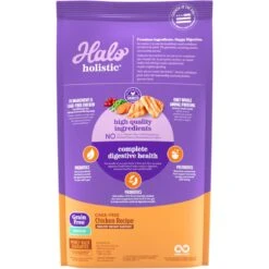 Halo Holistic Indoor Chicken Recipe Complete Digestive Health & Healthy Weight Support Adult Grain-Free Cage-Free Dry Cat Food -Blue Buffalo Shop 51454 PT2. AC SS1800 V1676037173