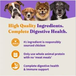 Halo Holistic Complete Digestive Health Chicken & Brown Rice Recipe Puppy Dry Dog Food -Blue Buffalo Shop 51467 PT5. AC SS1800 V1675712661