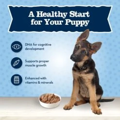 Blue Buffalo Baby Blue Healthy Growth Formula Natural Chicken & Vegetable Recipe Puppy Wet Food, 12.5-oz Cans, Case Of 12 & Blue Buffalo Baby Blue Healthy Growth Formula Grain-Free High Protein Turkey & Potato Recipe Puppy Wet Food, 12.5-oz Cans, Case Of 12 -Blue Buffalo Shop 515038 PT8. AC SS1800 V1649355721