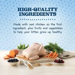 Blue Buffalo Baby Blue Healthy Growth Formula Natural Chicken & Brown Rice Recipe Kitten Dry Food & Blue Buffalo Baby Blue Healthy Growth Formula Natural Chicken Recipe Kitten Wet Food -Blue Buffalo Shop 515046 PT8. AC SS1800 V1649348020