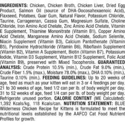 Blue Buffalo Wilderness Kitten Chicken Grain-Free Canned Cat Food 11 Blue Buffalo Wilderness Kitten Chicken Grain-Free Canned Cat Food -Blue Buffalo Shop 51560 PT2. AC SS1800 V1646784986