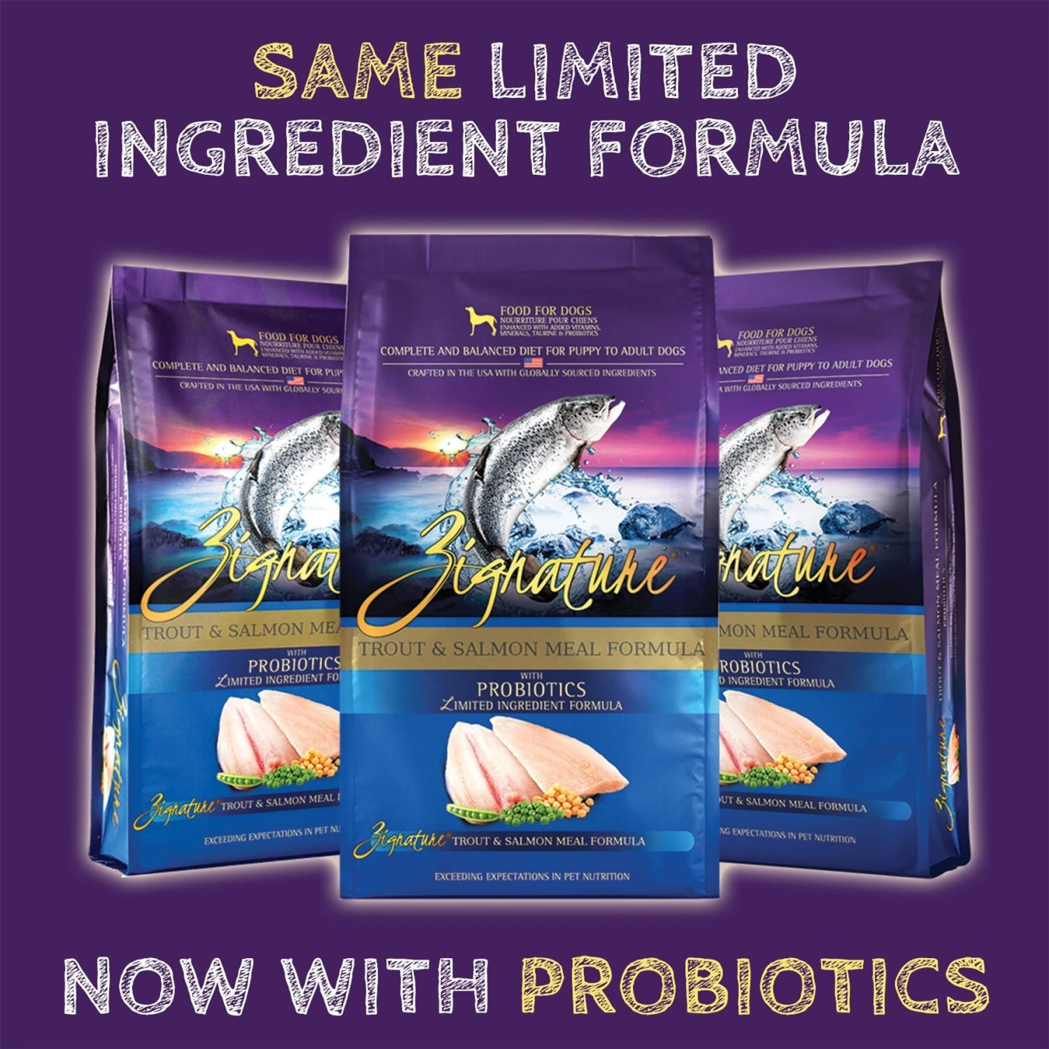 Zignature Limited Ingredient Formula Trout & Salmon Meal Dry Dog Food 4 Zignature Limited Ingredient Formula Trout & Salmon Meal Dry Dog Food - Image 2