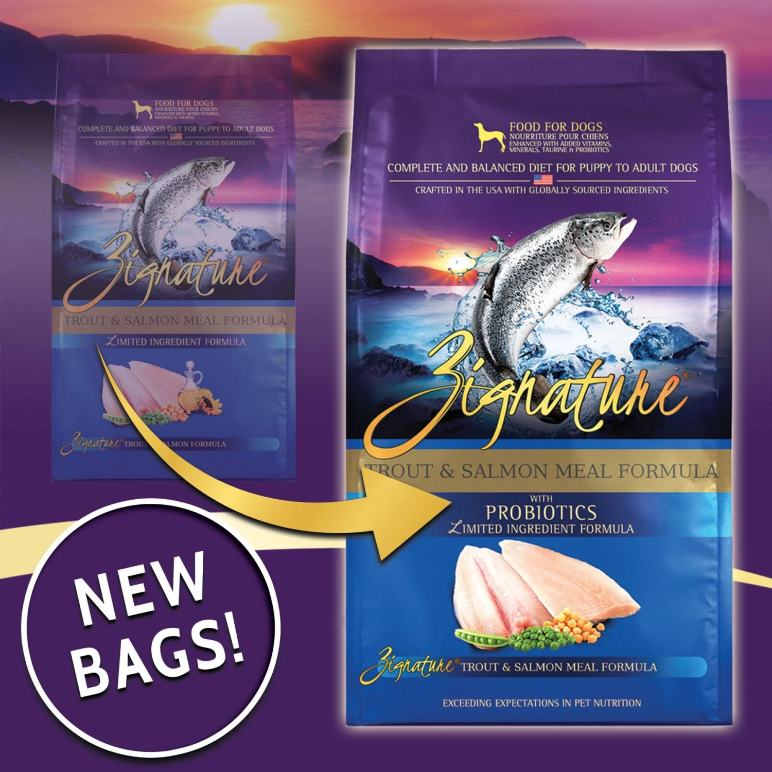 Zignature Limited Ingredient Formula Trout & Salmon Meal Dry Dog Food 5 Zignature Limited Ingredient Formula Trout & Salmon Meal Dry Dog Food - Image 3