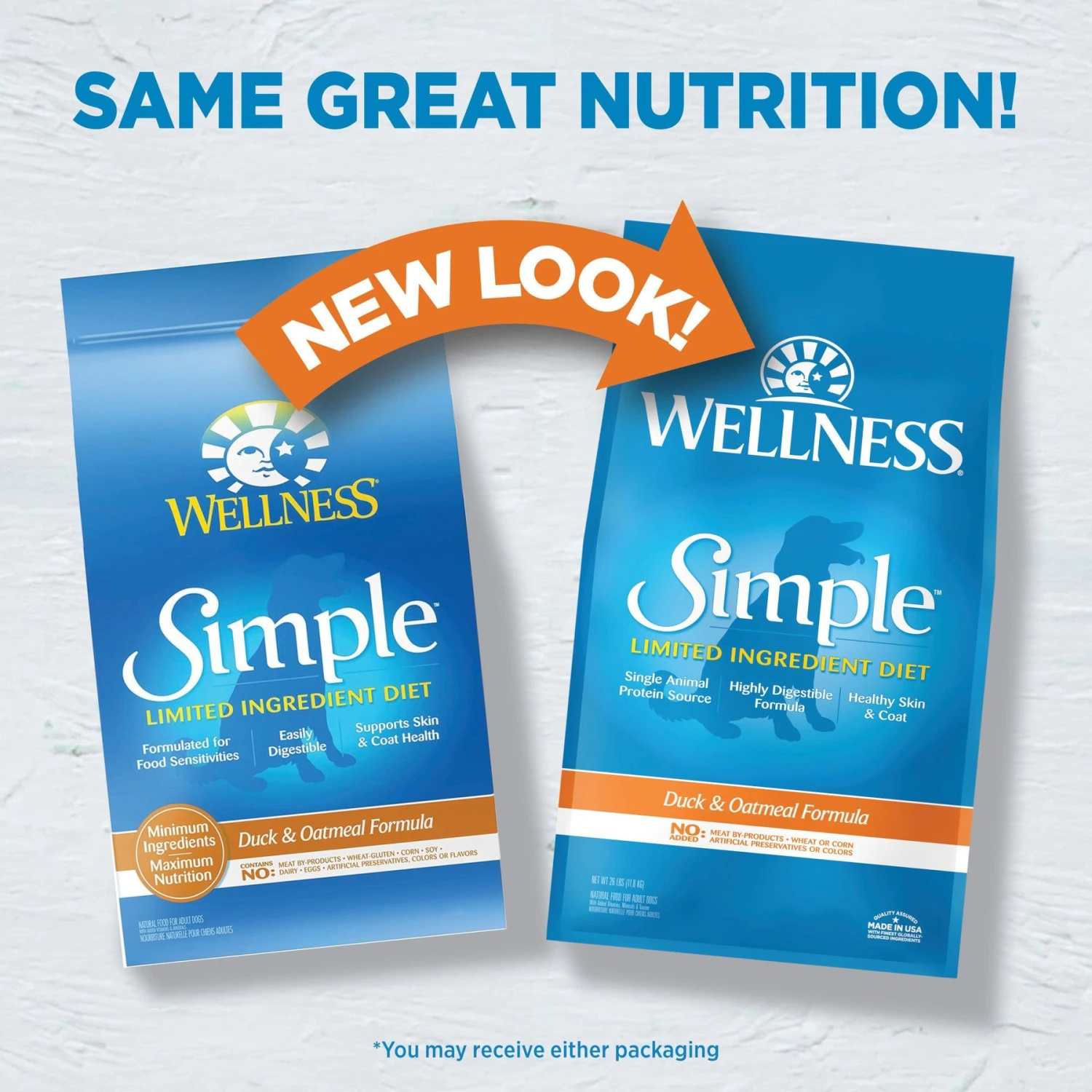 Wellness Simple Limited Ingredient Diet Duck & Oatmeal Formula Dry Dog Food 4 Wellness Simple Limited Ingredient Diet Duck & Oatmeal Formula Dry Dog Food - Image 2