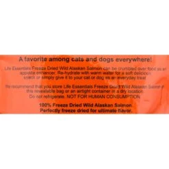 Cat-Man-Doo Life Essentials Wild Alaskan Salmon Freeze-Dried Cat & Dog Treats 13 Cat-Man-Doo Life Essentials Wild Alaskan Salmon Freeze-Dried Cat & Dog Treats -Blue Buffalo Shop 51884 PT5. AC SS1800 V1515781242