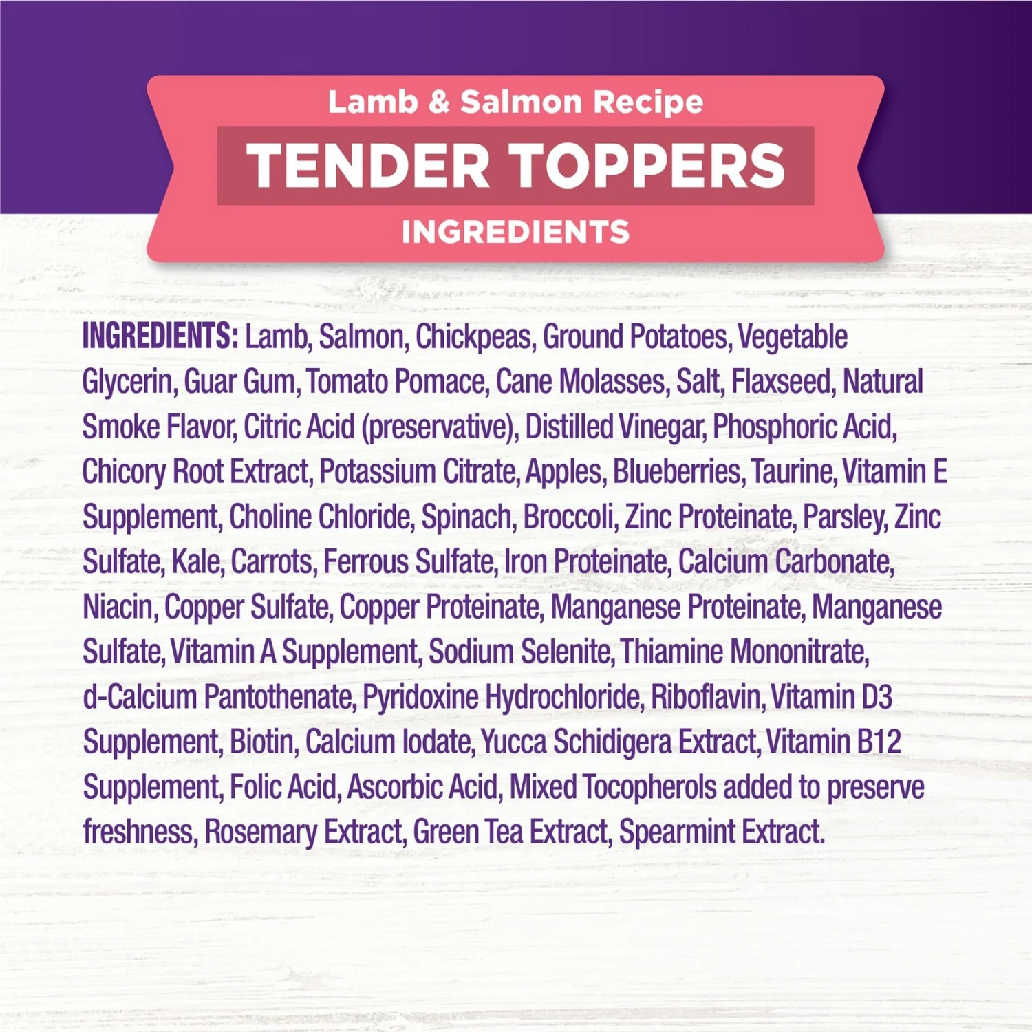 Wellness Bowl Boosters Tender Toppers Grain-Free Lamb & Salmon Dog Food Topper, 8-oz Bag 9 Wellness Bowl Boosters Tender Toppers Grain-Free Lamb & Salmon Dog Food Topper, 8-oz Bag - Image 7