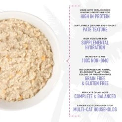 Tiki Cat Luau Chicken With Egg Pate Wet Cat Food 14 Tiki Cat Luau Chicken With Egg Pate Wet Cat Food -Blue Buffalo Shop 526214 PT4. AC SS1800 V1657658484