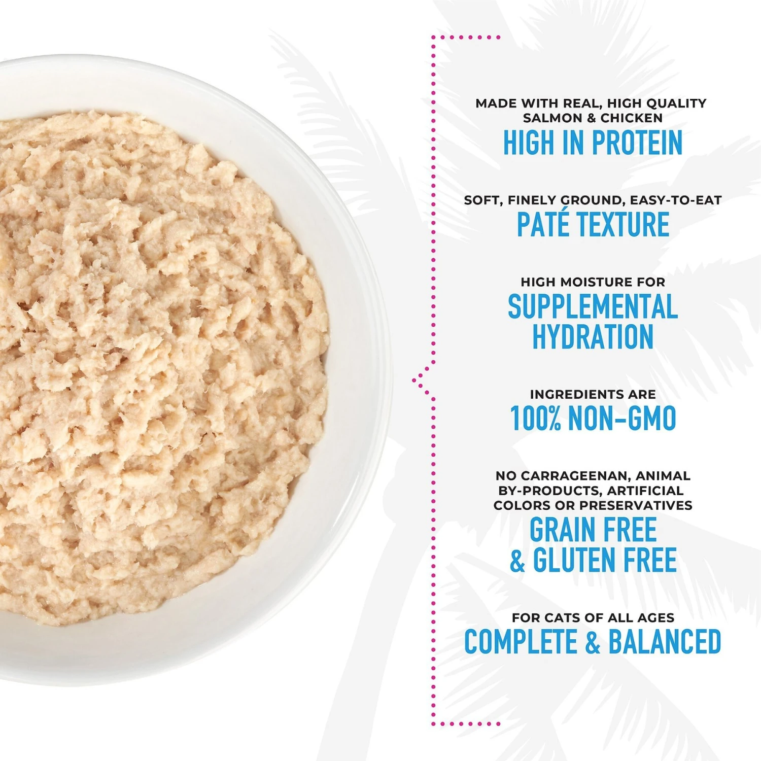 Tiki Cat Luau Wild Salmon & Chicken Pate Wet Cat Food 7 Tiki Cat Luau Wild Salmon & Chicken Pate Wet Cat Food - Image 5