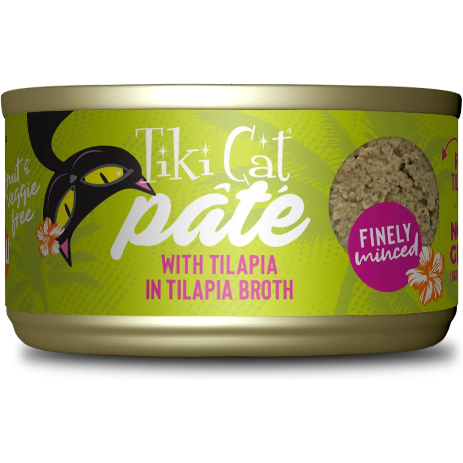 Tiki Cat Luau Tilapia Pate Wet Cat Food 3 Tiki Cat Luau Tilapia Pate Wet Cat Food