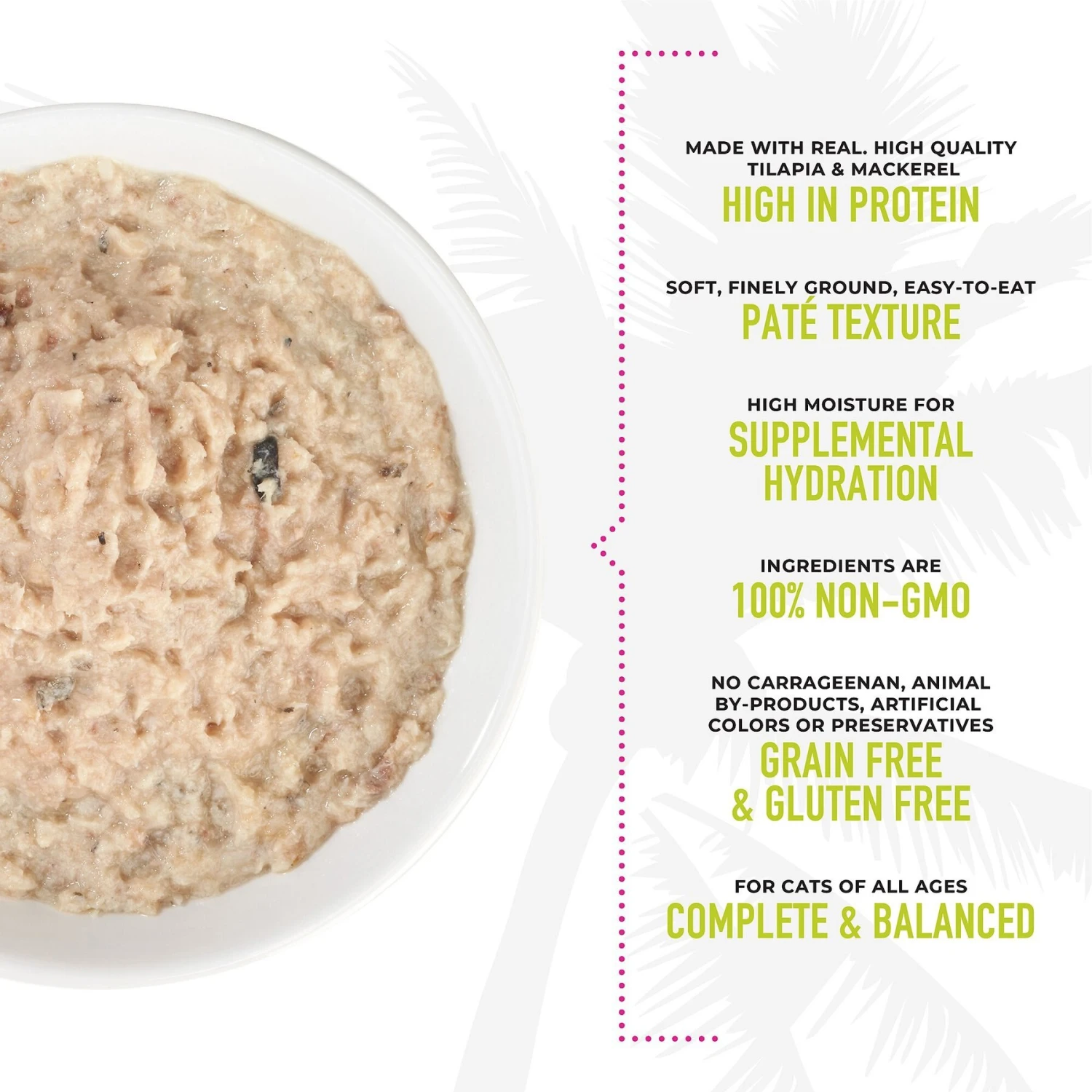 Tiki Cat Luau Tilapia Pate Wet Cat Food 7 Tiki Cat Luau Tilapia Pate Wet Cat Food - Image 5