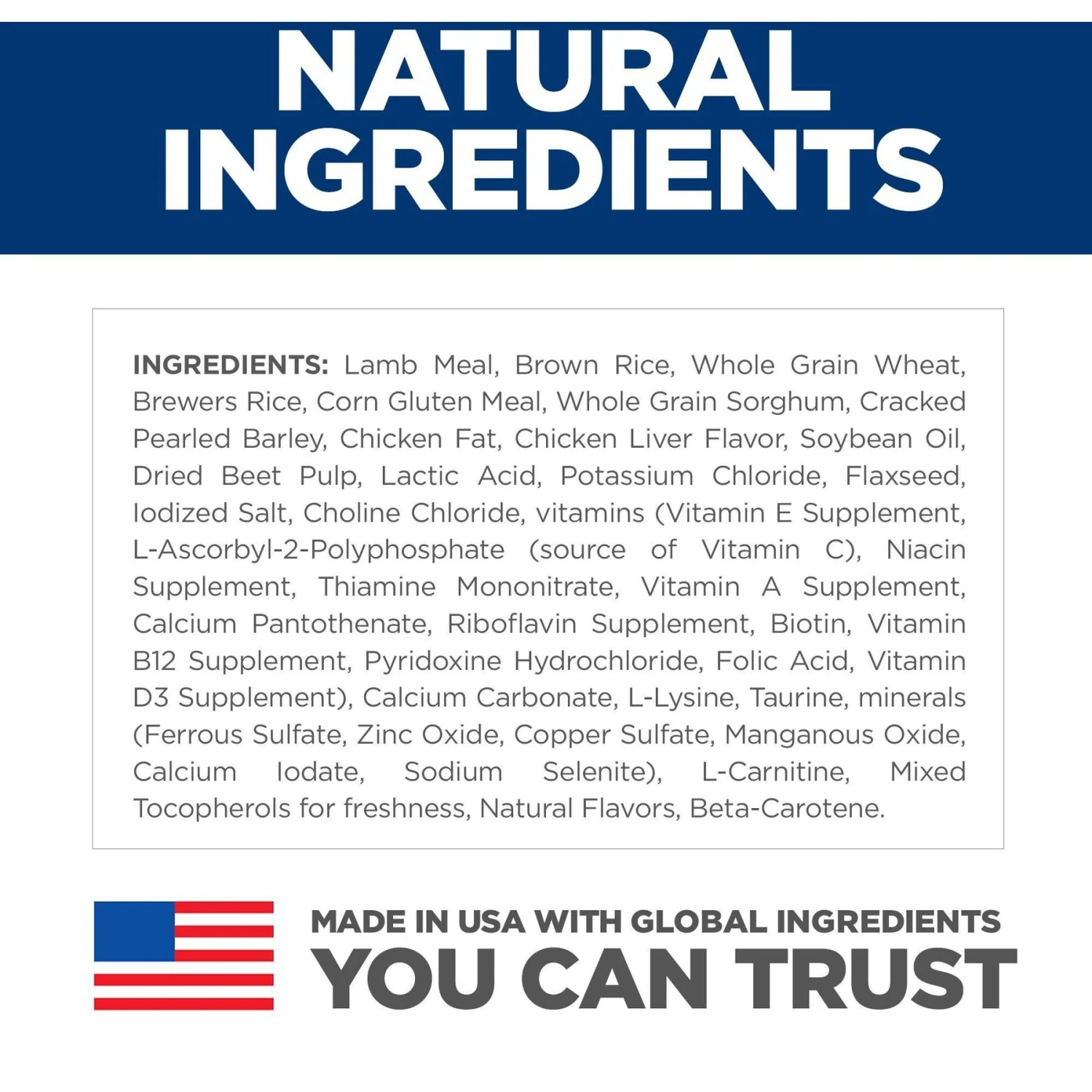 Hill's Science Diet Adult Large Breed Lamb Meal & Brown Rice Dry Dog Food 8 Hill's Science Diet Adult Large Breed Lamb Meal & Brown Rice Dry Dog Food - Image 6