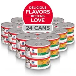 Hill's Science Diet Kitten Tender Chicken Dinner Canned Cat Food 12 Hill's Science Diet Kitten Tender Chicken Dinner Canned Cat Food -Blue Buffalo Shop 52774 PT1. AC SS1800 V1596753653