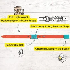 Kittyrama Kitten Breakaway Adjustable With Bell Cat Collar 11 Kittyrama Kitten Breakaway Adjustable With Bell Cat Collar -Blue Buffalo Shop 534390 PT3. AC SS1800 V1657658786