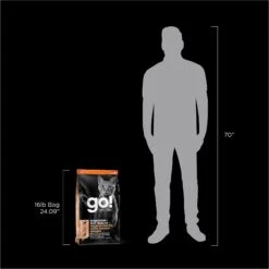 Go! Solutions Digestive + Gut Health Salmon Recipe With Ancient Grains For Cats -Blue Buffalo Shop 539574 PT8. AC SS1800 V1662065700