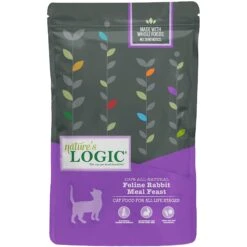 Nature's Logic Feline Rabbit Meal Feast All Life Stages Dry Cat Food