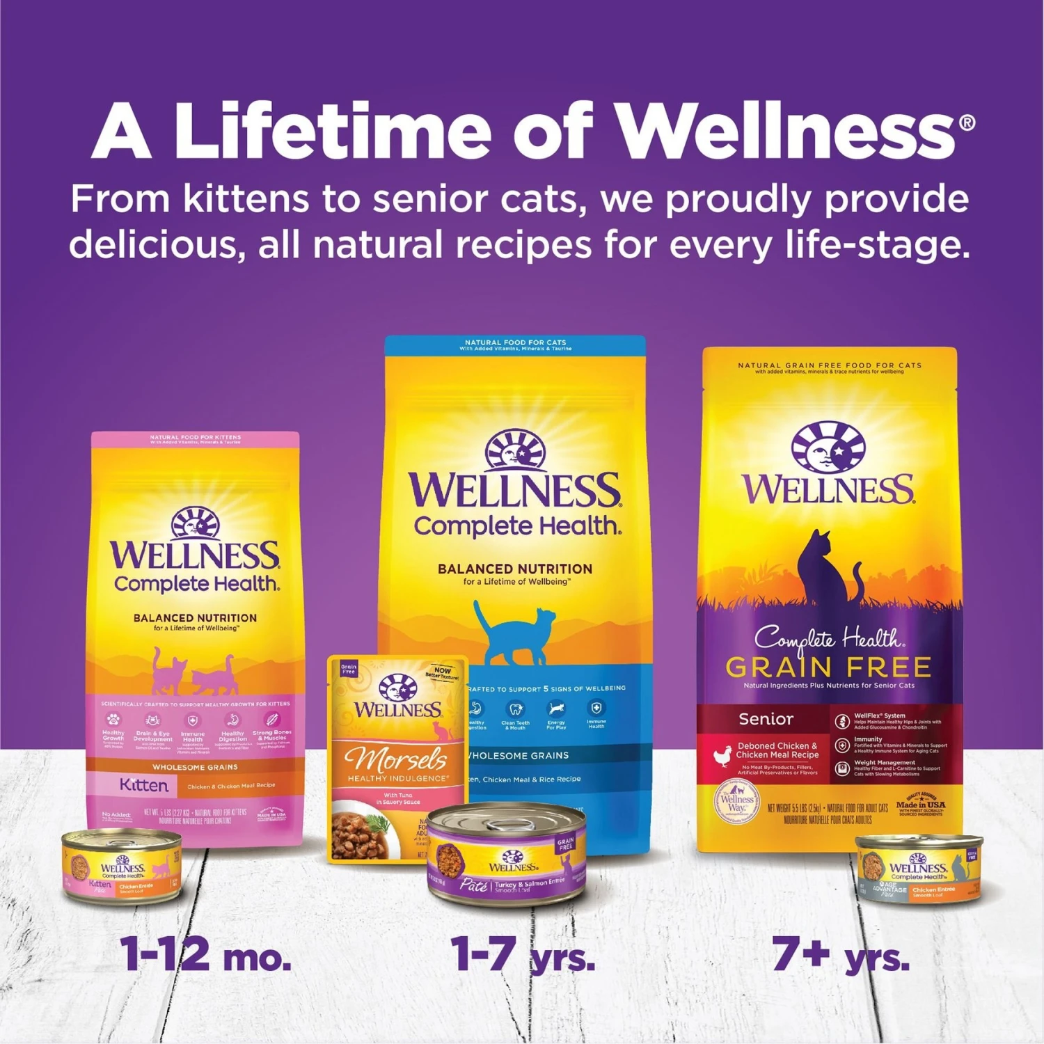 Wellness Complete Health Age Advantage Grain-Free Variety Pack Wet Cat Food, 3-oz Can, Case Of 24 9 Wellness Complete Health Age Advantage Grain-Free Variety Pack Wet Cat Food, 3-oz Can, Case Of 24 - Image 7
