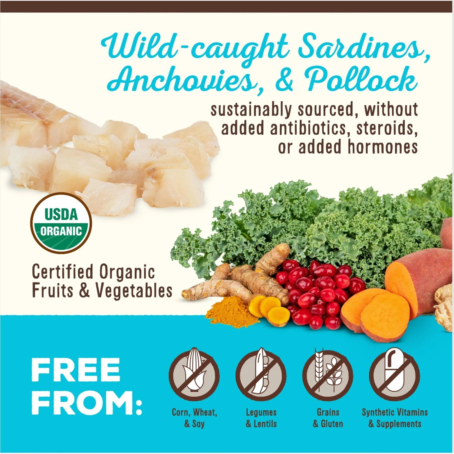 Primal Cupboard Cuts Fish Grain-Free Freeze-Dried Raw Dog Food Topper 6 Primal Cupboard Cuts Fish Grain-Free Freeze-Dried Raw Dog Food Topper - Image 4