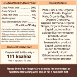 Primal Cupboard Cuts Pork Grain-Free Freeze-Dried Raw Dog Food Topper -Blue Buffalo Shop 550046 PT6. AC SS1800 V1677604543