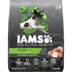 Iams Proactive Health Active Chicken & Turkey Recipe High Protein Adult Dry Dog Food