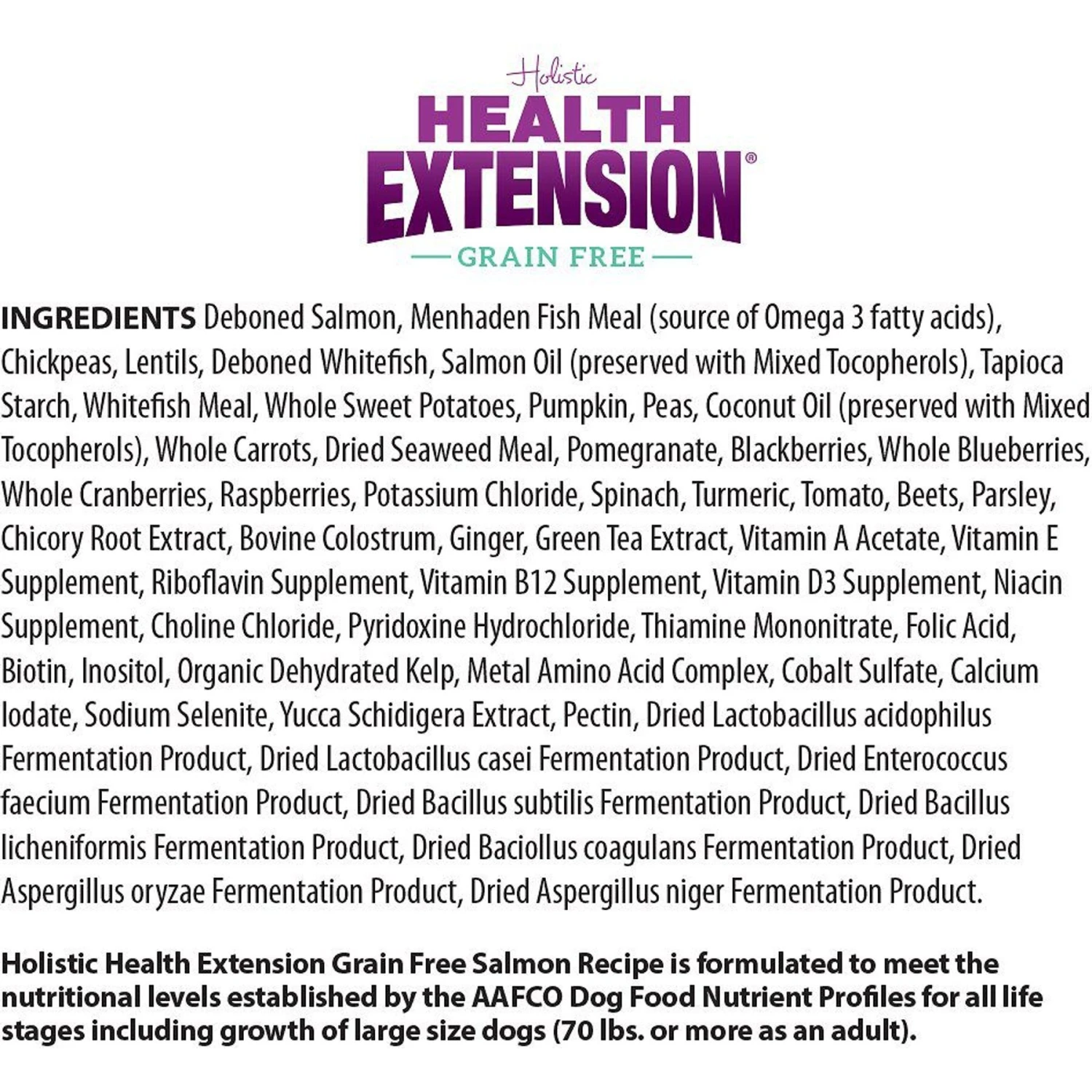 Health Extension Grain-Free Salmon Recipe Dry Dog Food & Health Extension Grain-Free Oven Baked Salmon Recipe With Kale Dog Treats 6 Health Extension Grain-Free Salmon Recipe Dry Dog Food & Health Extension Grain-Free Oven Baked Salmon Recipe With Kale Dog Treats - Image 4