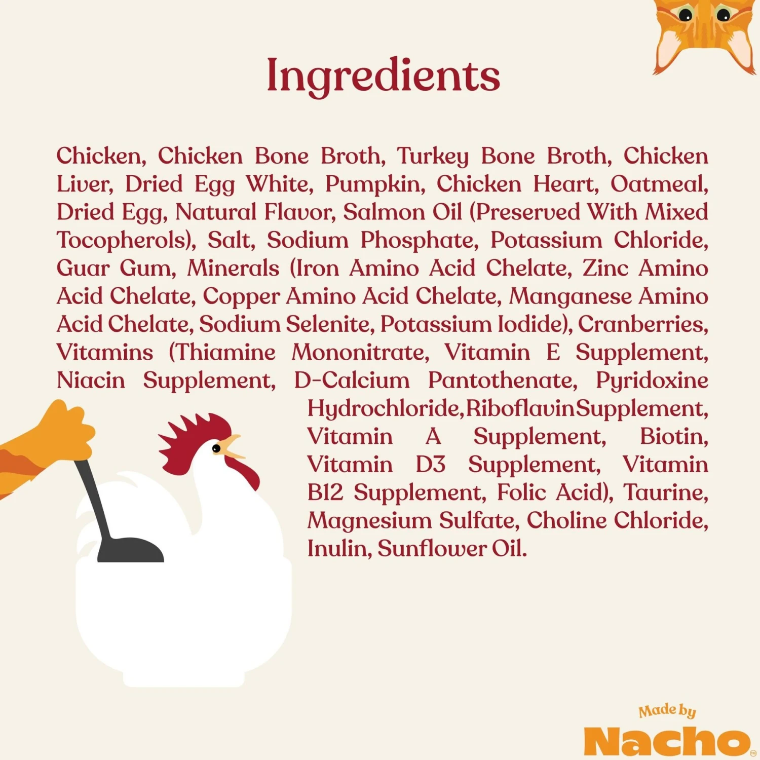 Made By Nacho Chicken Recipe Minced Wet Kitten Food, 3-oz Can, Case Of 24 9 Made By Nacho Chicken Recipe Minced Wet Kitten Food, 3-oz Can, Case Of 24 - Image 7