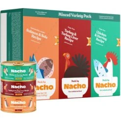 Made By Nacho Chicken, Herring, Salmon & Turkey Variety Pack Minced Wet Cat Food, 5.5-oz Can, Case Of 12 12 Made By Nacho Chicken, Herring, Salmon & Turkey Variety Pack Minced Wet Cat Food, 5.5-oz Can, Case Of 12 -Blue Buffalo Shop 554982 PT1. AC SS1800 V1698177158