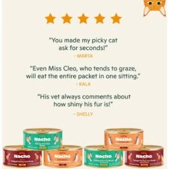Made By Nacho Chicken, Herring, Salmon & Turkey Variety Pack Minced Wet Cat Food, 5.5-oz Can, Case Of 12 16 Made By Nacho Chicken, Herring, Salmon & Turkey Variety Pack Minced Wet Cat Food, 5.5-oz Can, Case Of 12 -Blue Buffalo Shop 554982 PT5. AC SS1800 V1698183346