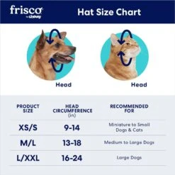 Frisco Blue Ocean Waves 30 + UPF Dog & Cat Beach Cap -Blue Buffalo Shop 556182 PT1. AC SS1800 V1677530964
