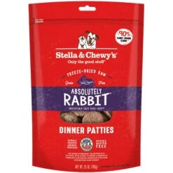 Stella & Chewy's Duck Duck Goose Dinner Patties Freeze-Dried Raw Dog Food & Stella & Chewy's Absolutely Rabbit Dinner Patties Freeze-Dried Raw Dog Food -Blue Buffalo Shop 567222 PT5. AC SS1800 V1657659923