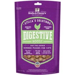 Stella & Chewy's Stella's Solutions Digestive Boost Chicken Freeze-Dried Raw Cat Food, 7.5-oz Bag & Stella & Chewy's Duck Duck Goose Dinner Morsels Freeze-Dried Raw Cat Food -Blue Buffalo Shop 567454 PT5. AC SS1800 V1657659933