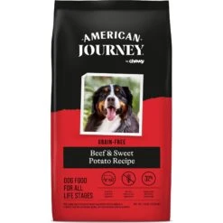 American Journey Beef Recipe Grain-Free Canned Dog Food & American Journey Beef & Sweet Potato Recipe Grain-Free Dry Dog Food 12 American Journey Beef Recipe Grain-Free Canned Dog Food & American Journey Beef & Sweet Potato Recipe Grain-Free Dry Dog Food -Blue Buffalo Shop 574654 PT1. AC SS1800 V1694611104