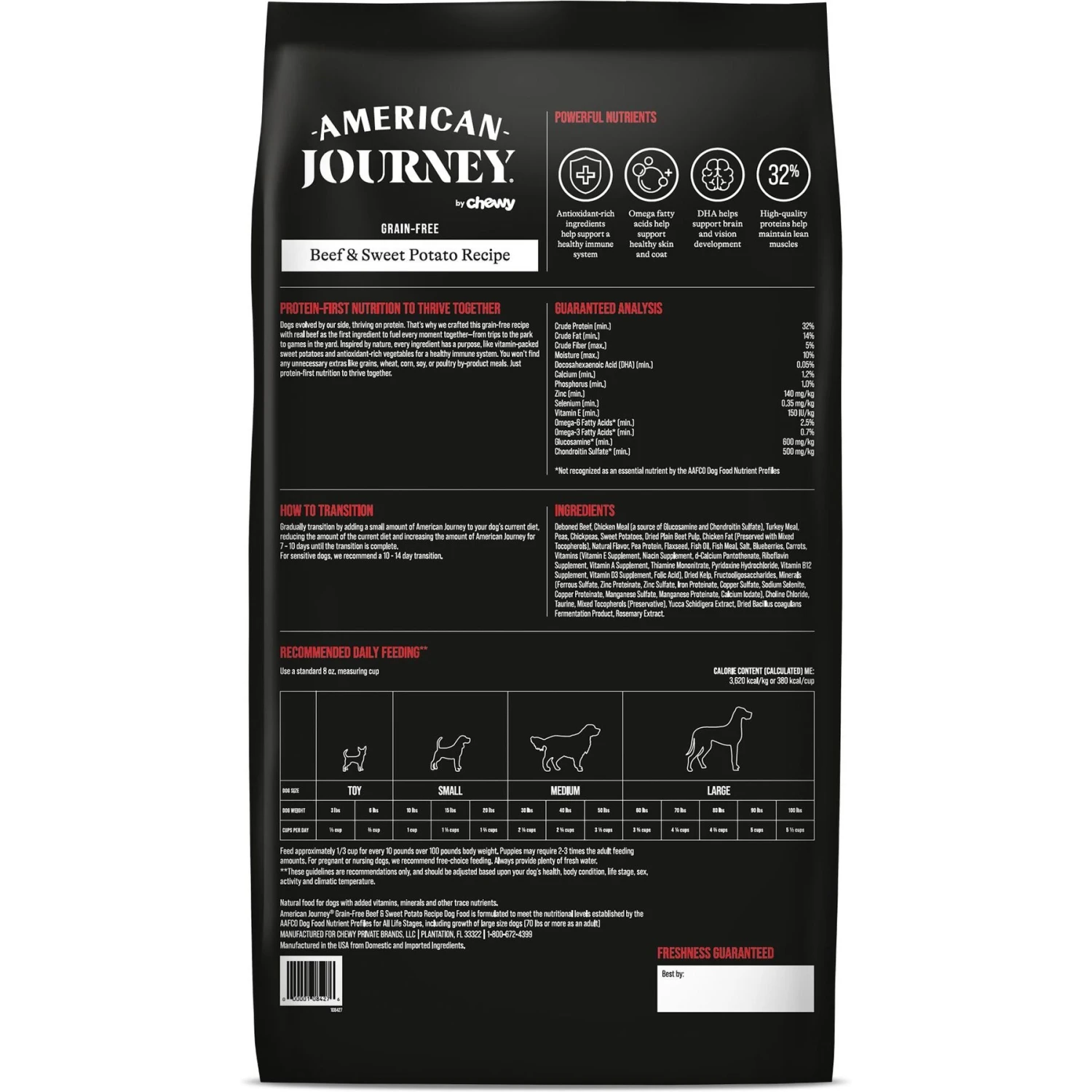 American Journey Beef Recipe Grain-Free Canned Dog Food & American Journey Beef & Sweet Potato Recipe Grain-Free Dry Dog Food 5 American Journey Beef Recipe Grain-Free Canned Dog Food & American Journey Beef & Sweet Potato Recipe Grain-Free Dry Dog Food - Image 3