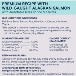 CANIDAE Sustain Bone Broth Toppers Premium Recipe With Wild-Caught Salmon Topper Dog Food, 5.5-oz Can, Case Of 12 -Blue Buffalo Shop 574902 PT4. AC SS1800 V1658188640