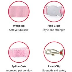 Red Dingo Classic Nylon Cat Harness & Leash -Blue Buffalo Shop 57597 PT2. AC SS1800 V1703091390