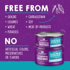 Stella & Chewy's Purrfect Pate Salmon, Tuna & Mackerel Flavored Pate Wet Cat Food 8 Stella & Chewy's Purrfect Pate Salmon, Tuna & Mackerel Flavored Pate Wet Cat Food -Blue Buffalo Shop 576414 PT2. AC SS1800 V1657660468