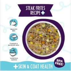 Weruva Meals 'n More Natural Wet Dog Food, Steak Frites Dinner Plus Skin & Coat Health, 3.5-oz Cup, 12 Count 13 Weruva Meals 'n More Natural Wet Dog Food, Steak Frites Dinner Plus Skin & Coat Health, 3.5-oz Cup, 12 Count -Blue Buffalo Shop 578382 PT2. AC SS1800 V1695845854