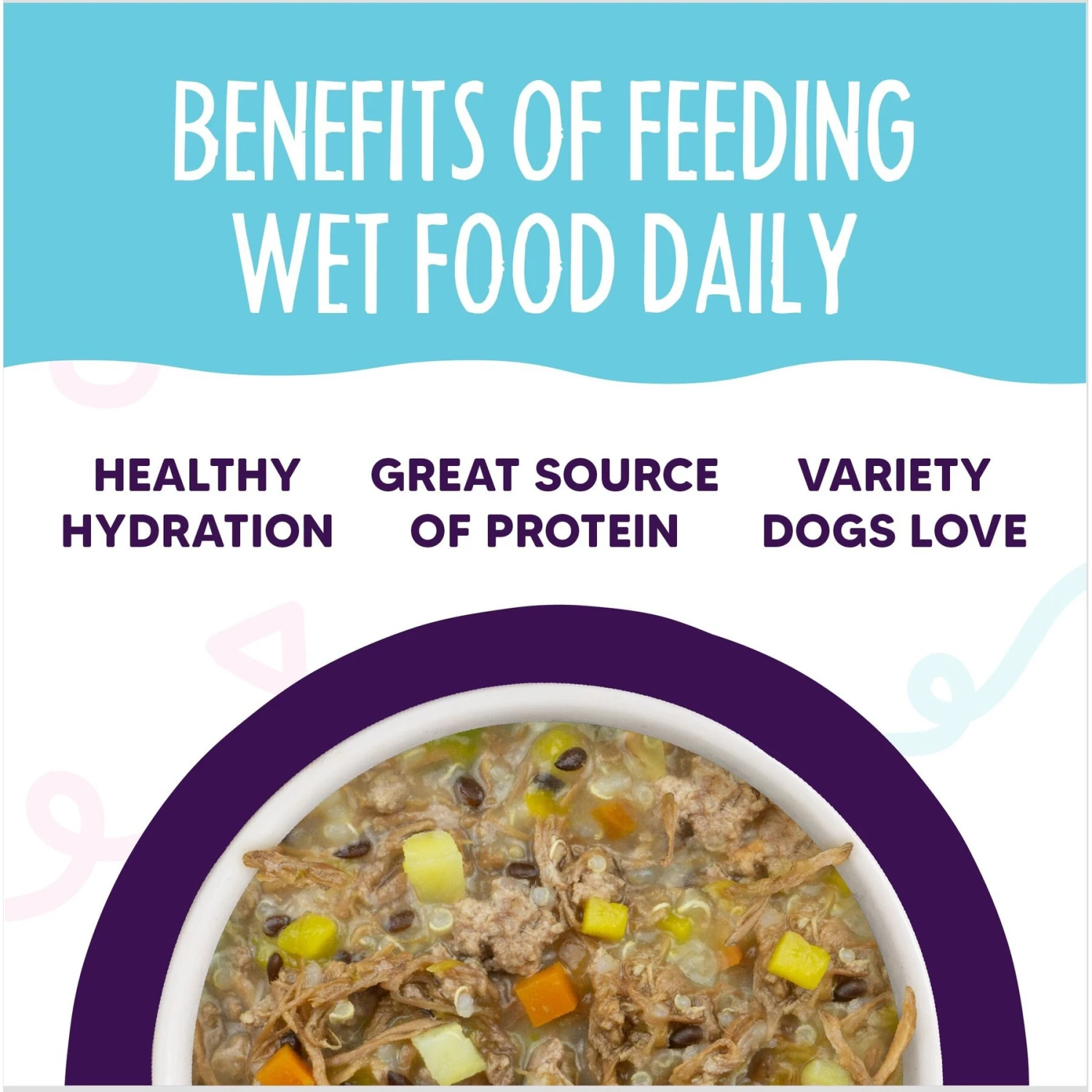 Weruva Meals 'n More Natural Wet Dog Food, Steak Frites Dinner Plus Skin & Coat Health, 3.5-oz Cup, 12 Count 8 Weruva Meals 'n More Natural Wet Dog Food, Steak Frites Dinner Plus Skin & Coat Health, 3.5-oz Cup, 12 Count - Image 6