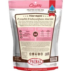 Primal Beef & Salmon Formula Nuggets Grain-Free Raw Freeze-Dried Cat Food 12 Primal Beef & Salmon Formula Nuggets Grain-Free Raw Freeze-Dried Cat Food -Blue Buffalo Shop 58381 PT1. AC SS1800 V1677699613