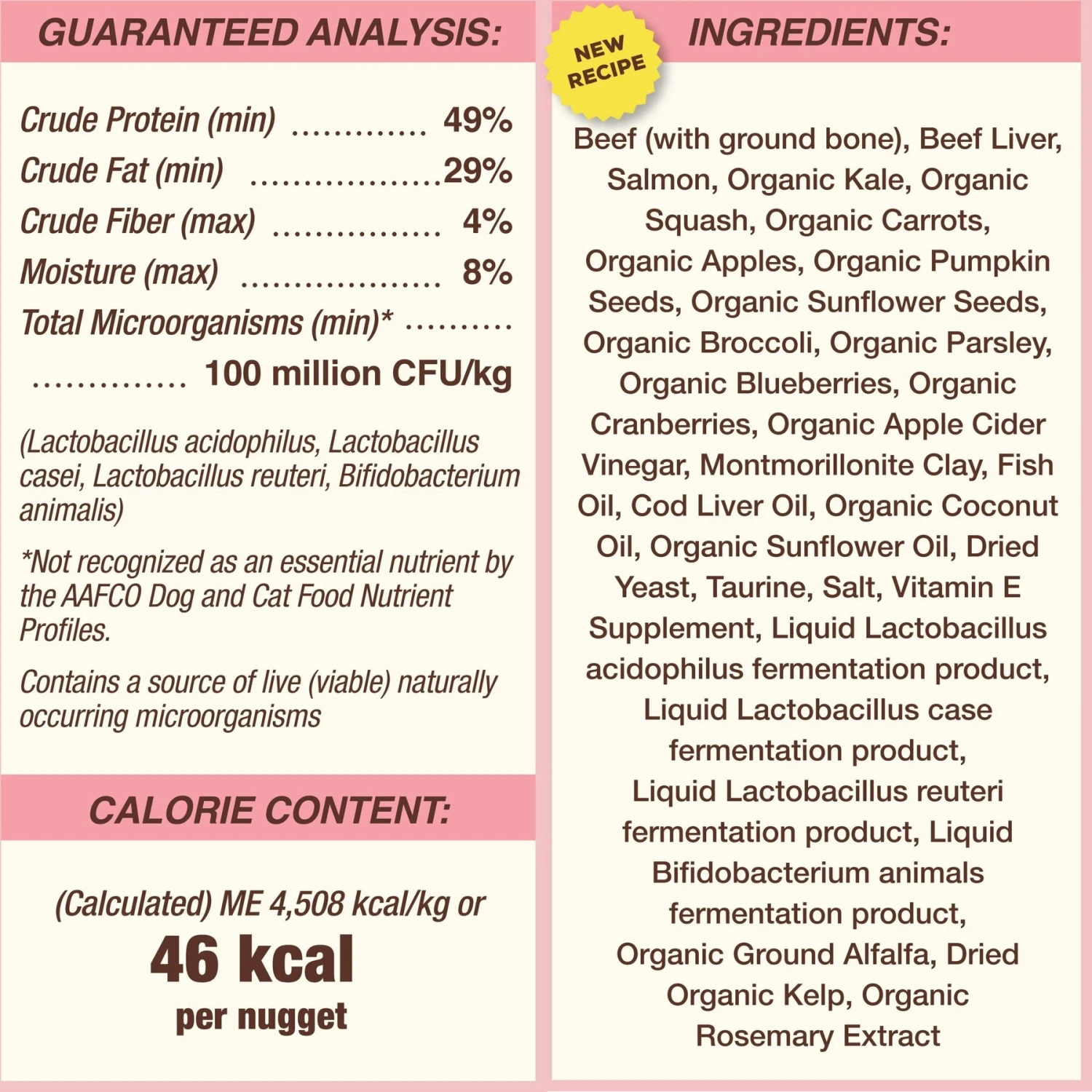 Primal Beef & Salmon Formula Nuggets Grain-Free Raw Freeze-Dried Cat Food 10 Primal Beef & Salmon Formula Nuggets Grain-Free Raw Freeze-Dried Cat Food - Image 8
