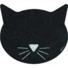 ORE Pet Recycled Rubber Black Cat Face Placemat 1 ORE Pet Recycled Rubber Black Cat Face Placemat -Blue Buffalo Shop 58416. AC SS1800 V1460478784